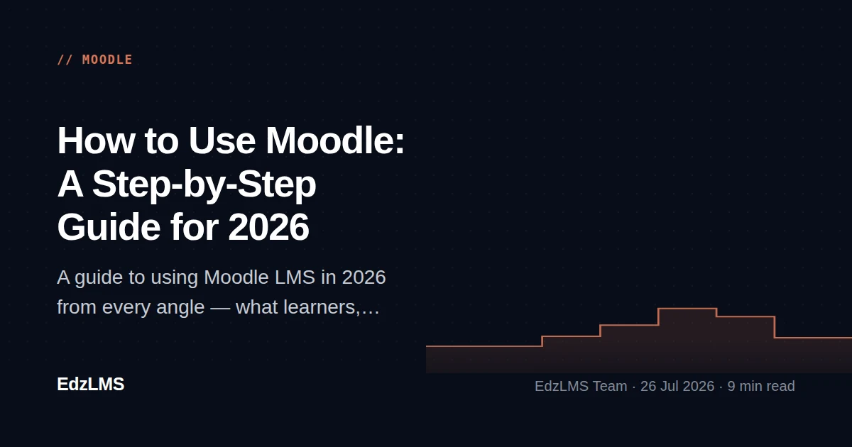 How to Use Moodle LMS: A Beginner's Guide (2026)